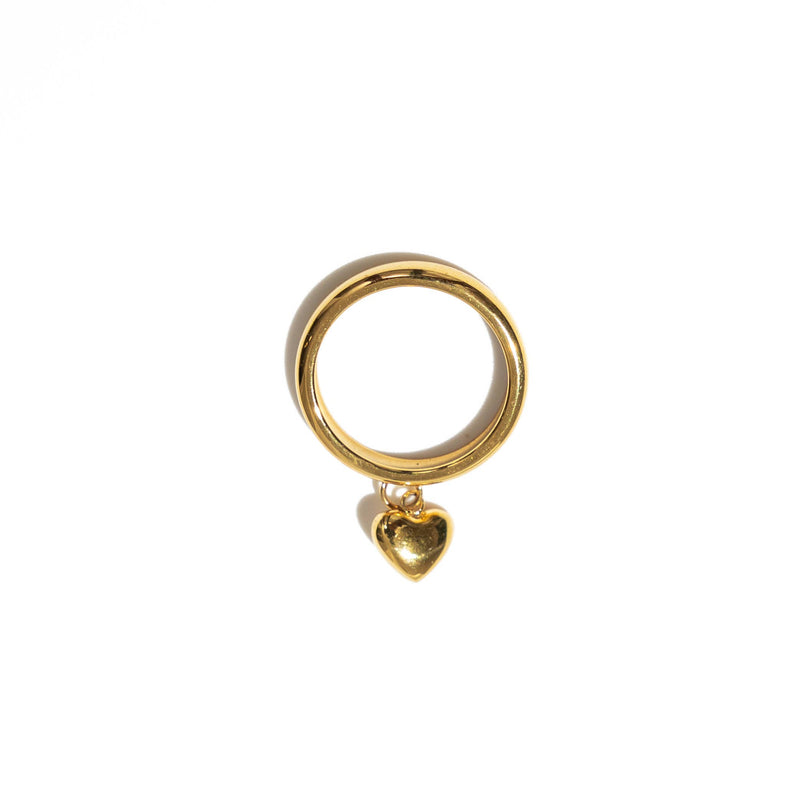 Puffy Heart Ring Double
