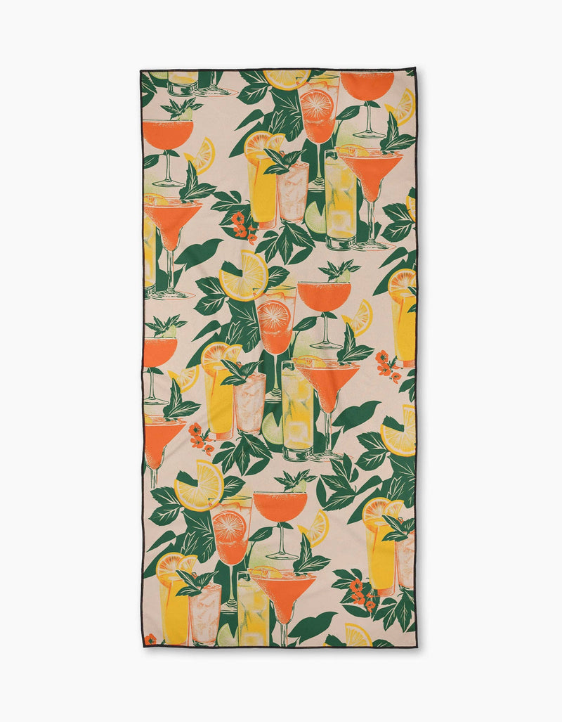 Summer Refreshments Beach Towel