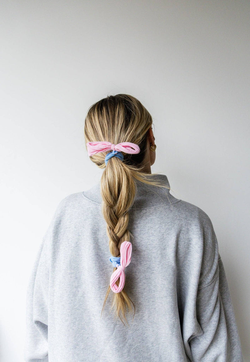 OVERSIZED BOW SLICK BACK PONYTAILS (PACK OF 3)