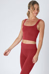 Nikibiki Vintage Chevron Crop Top