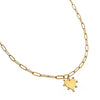 Waterproof Gold Paperclip Heart Necklace (Get it engraved!)