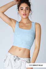 Nikibiki Double Lace Square Crop Top