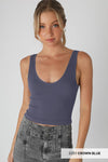 Nikibiki Reversible Ribbed Crop Top