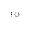 Silver Chunky Hoops Mini