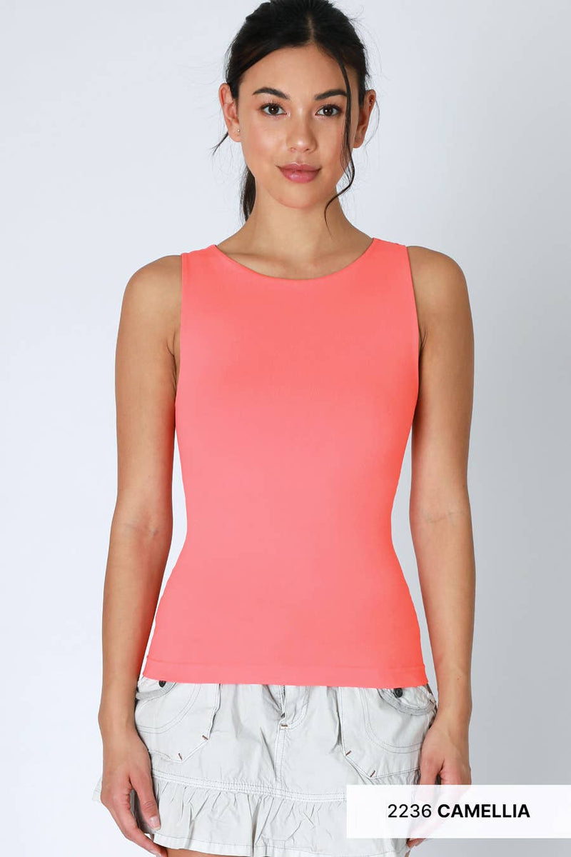Nikibiki Clean Line Boat Neck Tank Top