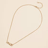 WWJD What Would Jesus Do 18K Gold Necklace