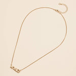 WWJD What Would Jesus Do 18K Gold Necklace