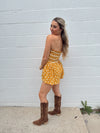 Golden Daisy Dreams Smocked Romper