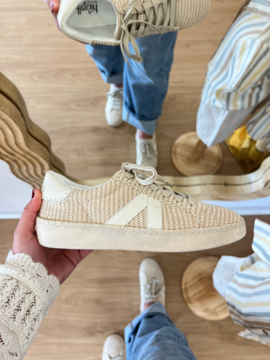 Corkys Friend Zone Sneaker: White Combo