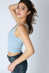 Nikibiki Reversible Ribbed Crop Top
