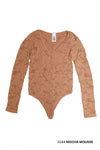 Nikibiki Lace Textured Bodysuit