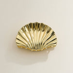 Shell Claw Clip in Gold or Silver Finish