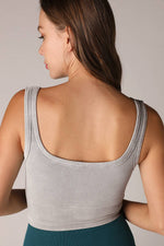 Nikibiki Vintage Chevron Crop Top