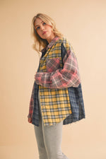Funky Fall Vibes Flannel