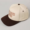 JESUS SAVES I SPEND Embroidery Trucker Hat: SKY BLUE / ONE SIZE