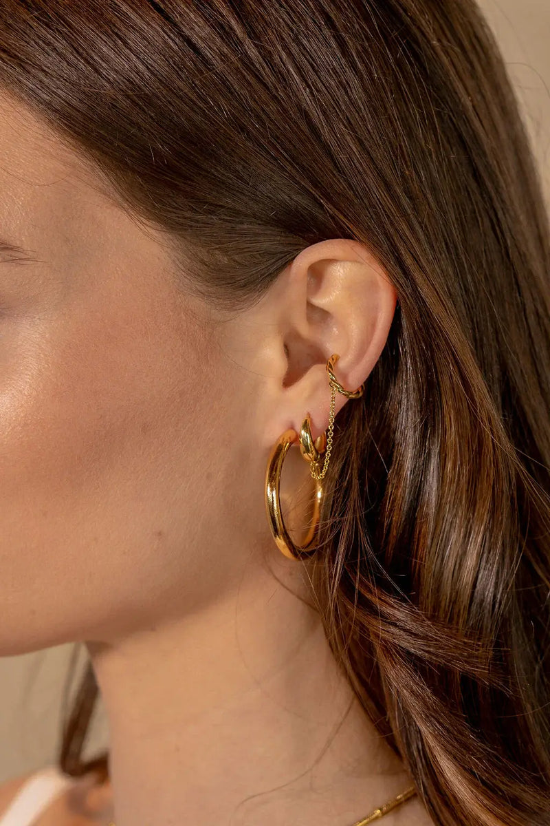 Zenith + Twisted Ear cuff Single
