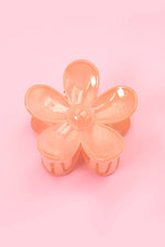 OVERSIZE MATTE FLOWER HAIR CLAW CLIPS | 40H459