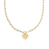 Waterproof Gold Paperclip Heart Necklace (Get it engraved!)