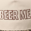 BEER ME Embroidery Leopard Camo Trucker Hat