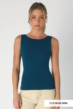 Nikibiki Clean Line Boat Neck Tank Top