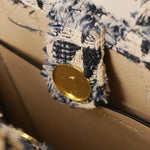 Polyester Geometric Mini Tote Bag
