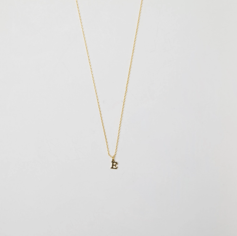 Waterproof Dainty Love Initial Necklace Set X 16:NEW