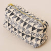 Polyester Geometric Mini Tote Bag