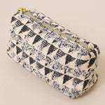 Polyester Geometric Mini Tote Bag