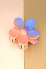 OVERSIZE MATTE FLOWER HAIR CLAW CLIPS | 40H459