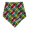 Evergreen Argyle + Nutcracker - Reversible Dog Bandana