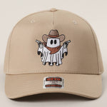 Western Vibes Cowboy Ghost Embroidered Trucker Hat