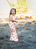 Andi Pleated Bell Bottom Jumpsuit  - Pumpkin Patch