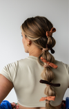 OVERSIZED BOW SLICK BACK PONYTAILS (PACK OF 3)