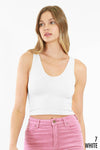 Nikibiki Reversible Ribbed Crop Top