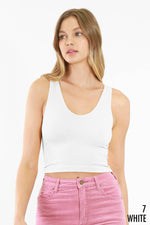 Nikibiki Reversible Ribbed Crop Top