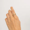 Waterproof Gold Diamond Ring Band