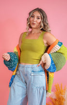 brami top, seamless top, shaping top, shaping bodysuit, square neckline, zenana top, brami