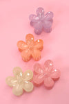 OVERSIZE MATTE FLOWER HAIR CLAW CLIPS | 40H459