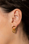 18K Gold Smooth and Twist Studs