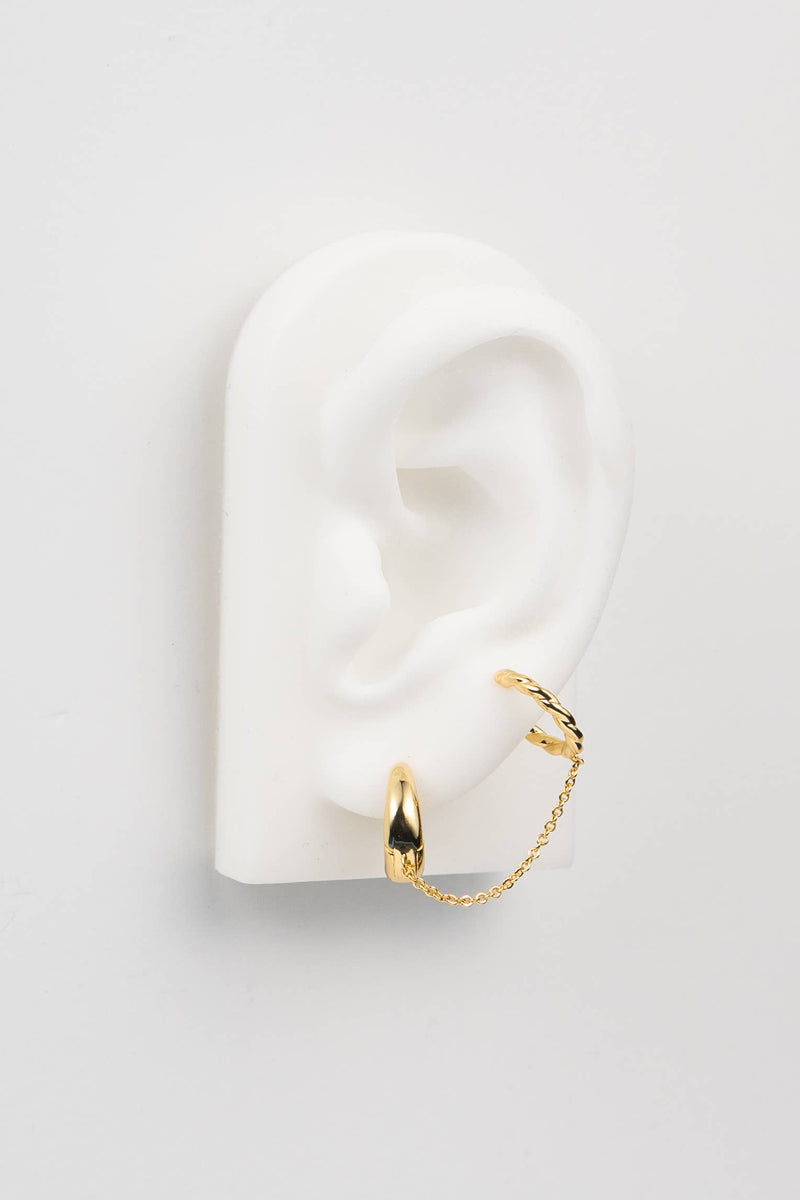 Zenith + Twisted Ear cuff Single