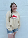 Feeling Crabulous Round Neck Sweater