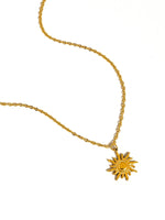 Costa 18K Gold Sun Necklace