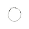 Waterproof Silver Dainty Herringbone Bracelet