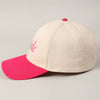 Bride Text Embroidery Two-Tone Trucker Hat: Pink / ONE SIZE