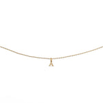 Waterproof Dainty Love Initial Necklace