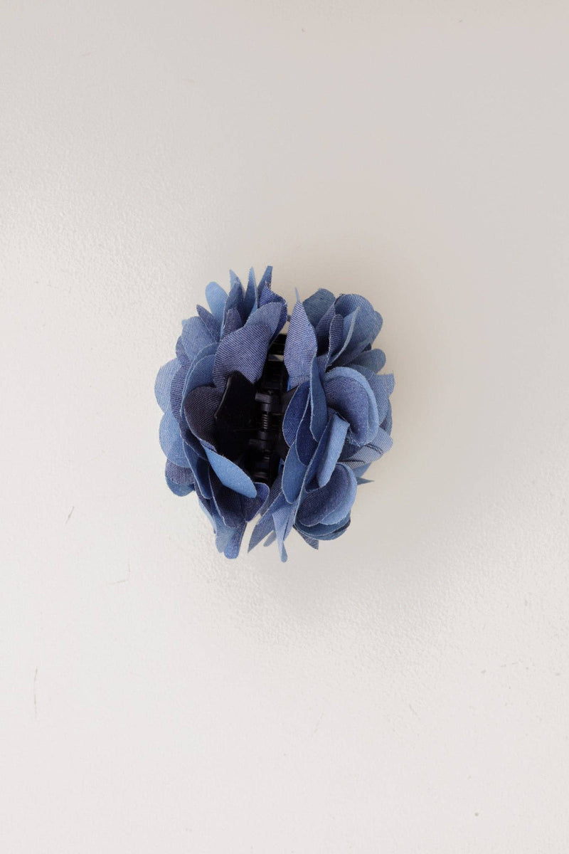 GRANDPA DENIM FLOWER CLAW