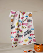 Halloween Treats Tea Towel