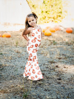 Andi Pleated Bell Bottom Jumpsuit  - Pumpkin Patch