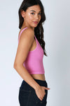Nikibiki Vintage V Neck Crop Top