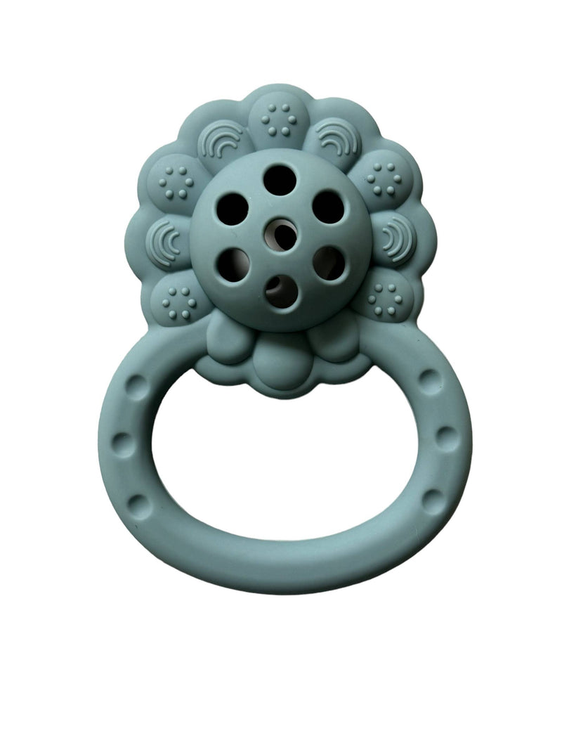 All Silicone Lion Rattle